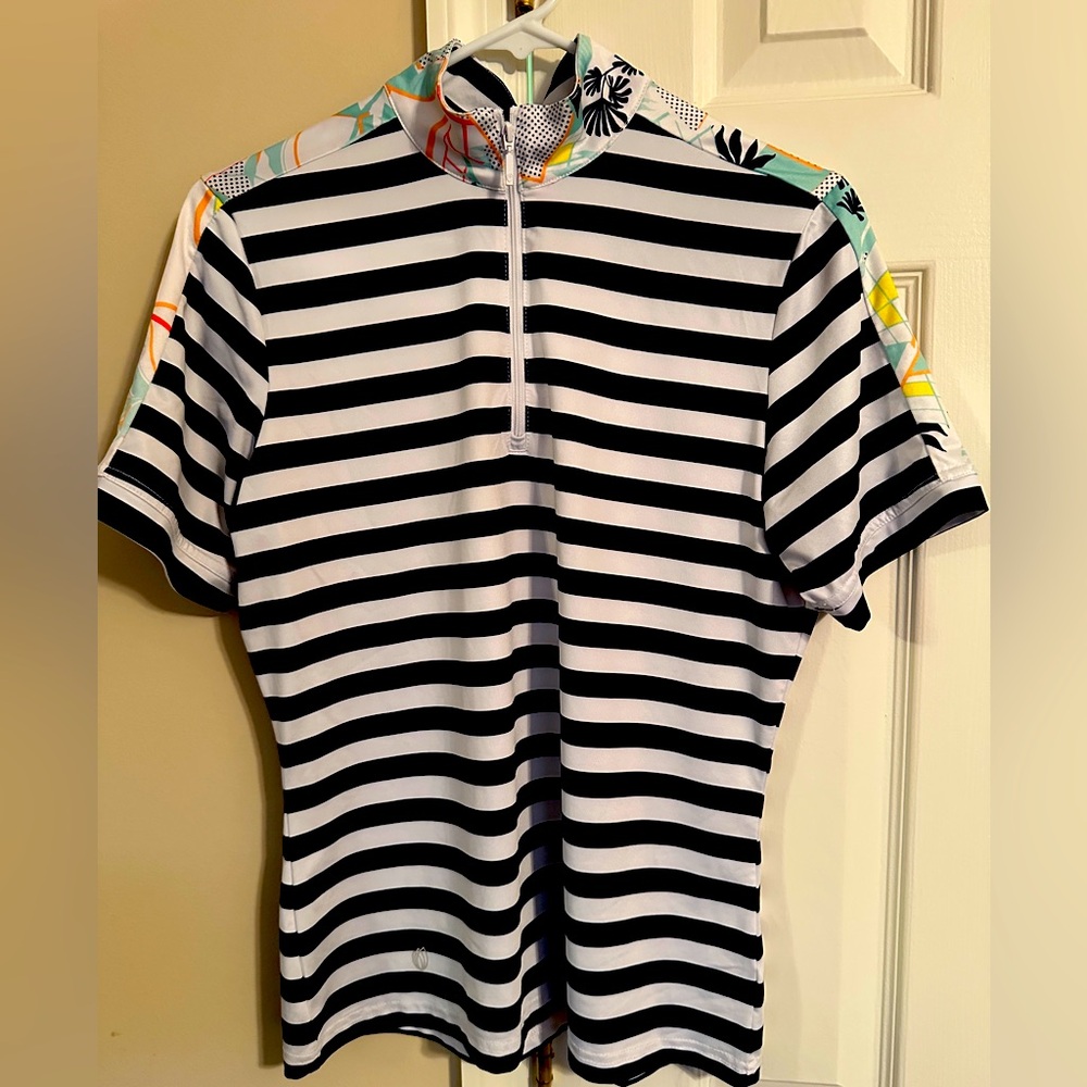 GGblue luxe sport zip top women’s medium